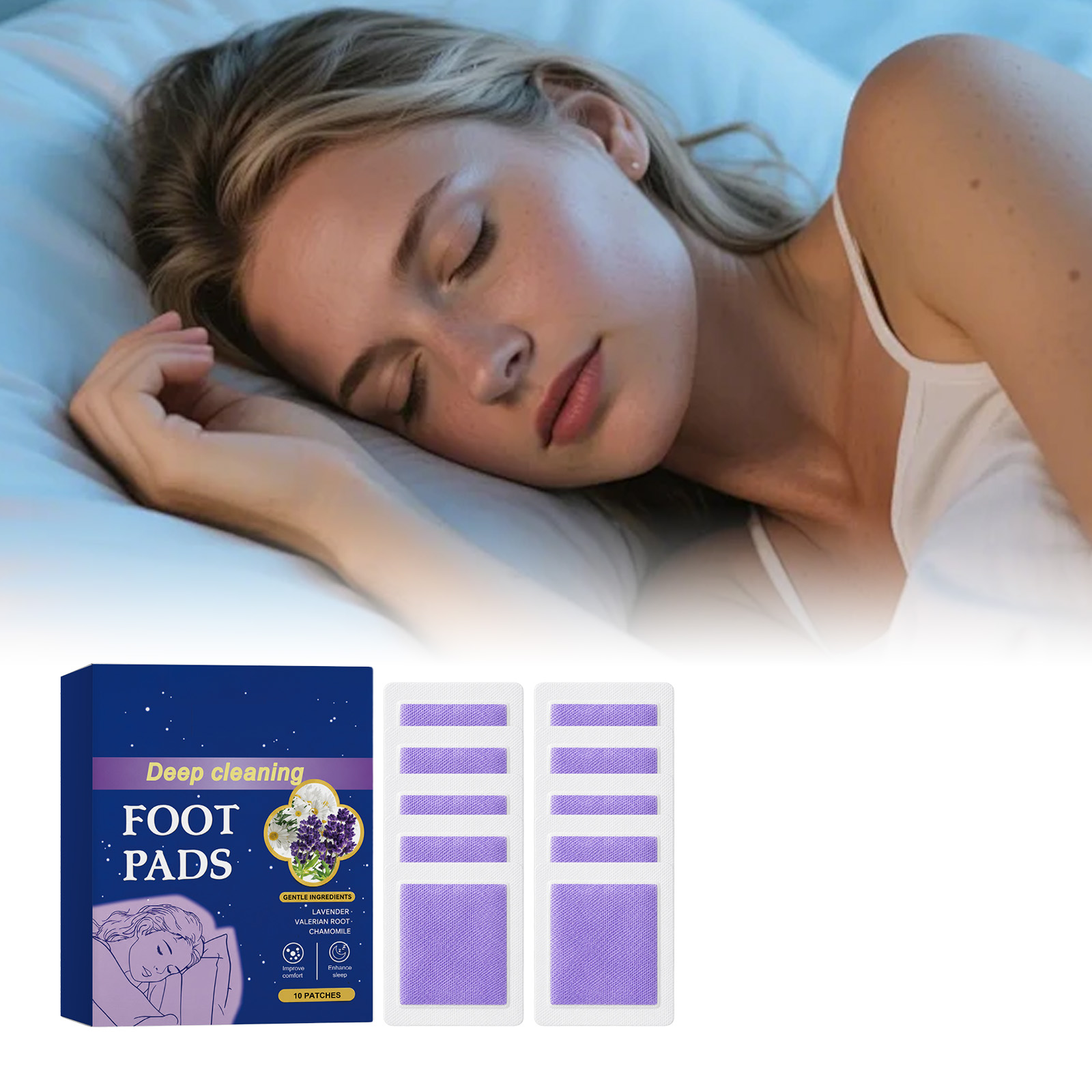 Detox Foot Patch - لصقات القدم للنوم العميق تحسن حالة