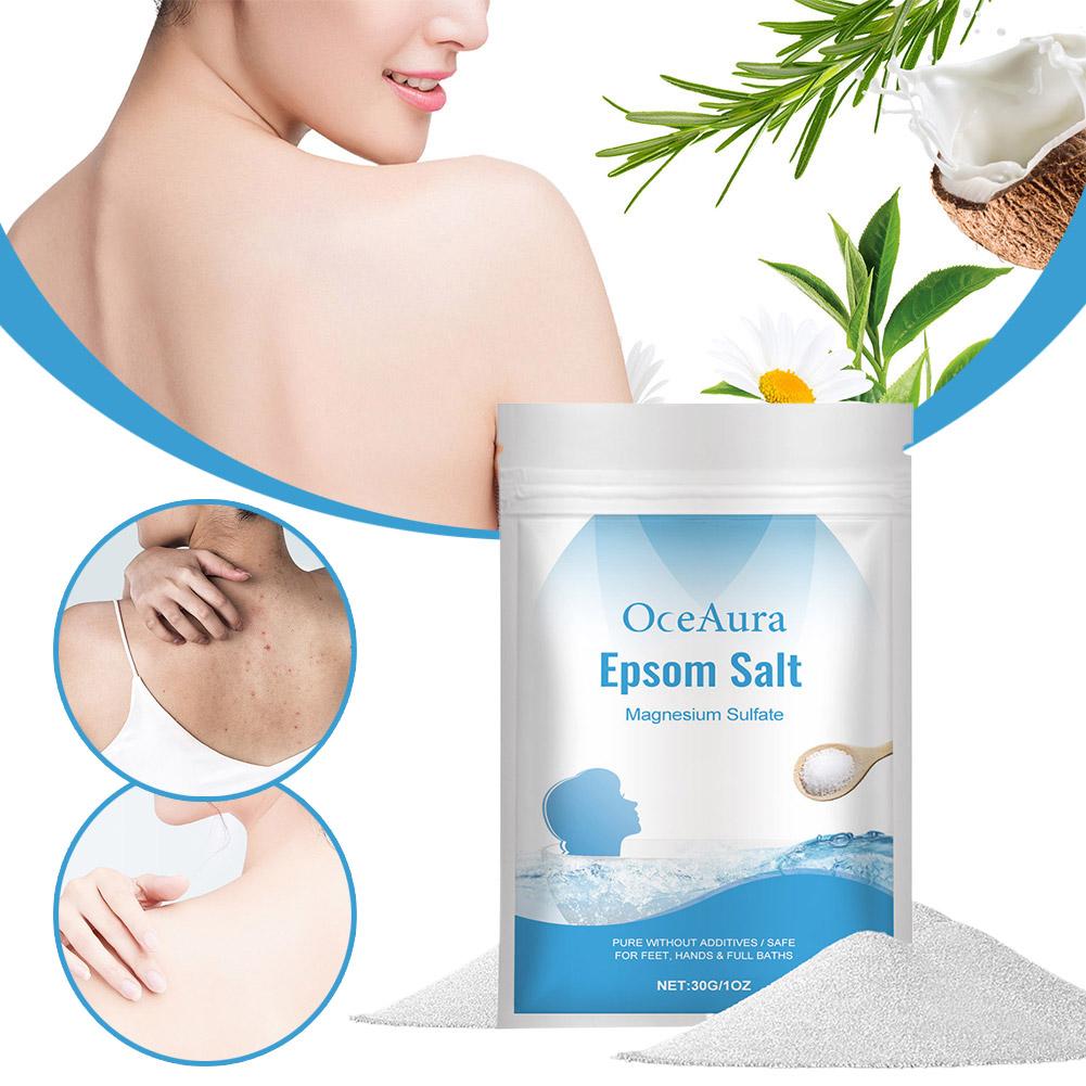 Bath Salts Magnesium - Epsom ملح المغنيسيوم كبريتات ترطيب التقشير