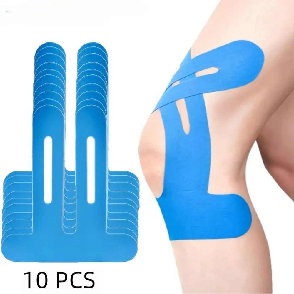 10 قطع من شريط علم الحركة للرك - مراجعة Sports Taping Precut وسعره
