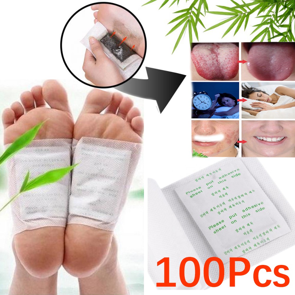 100 قطعة/الوحدة السموم القدم ا - مراجعة Detox Foot Patch وسعره