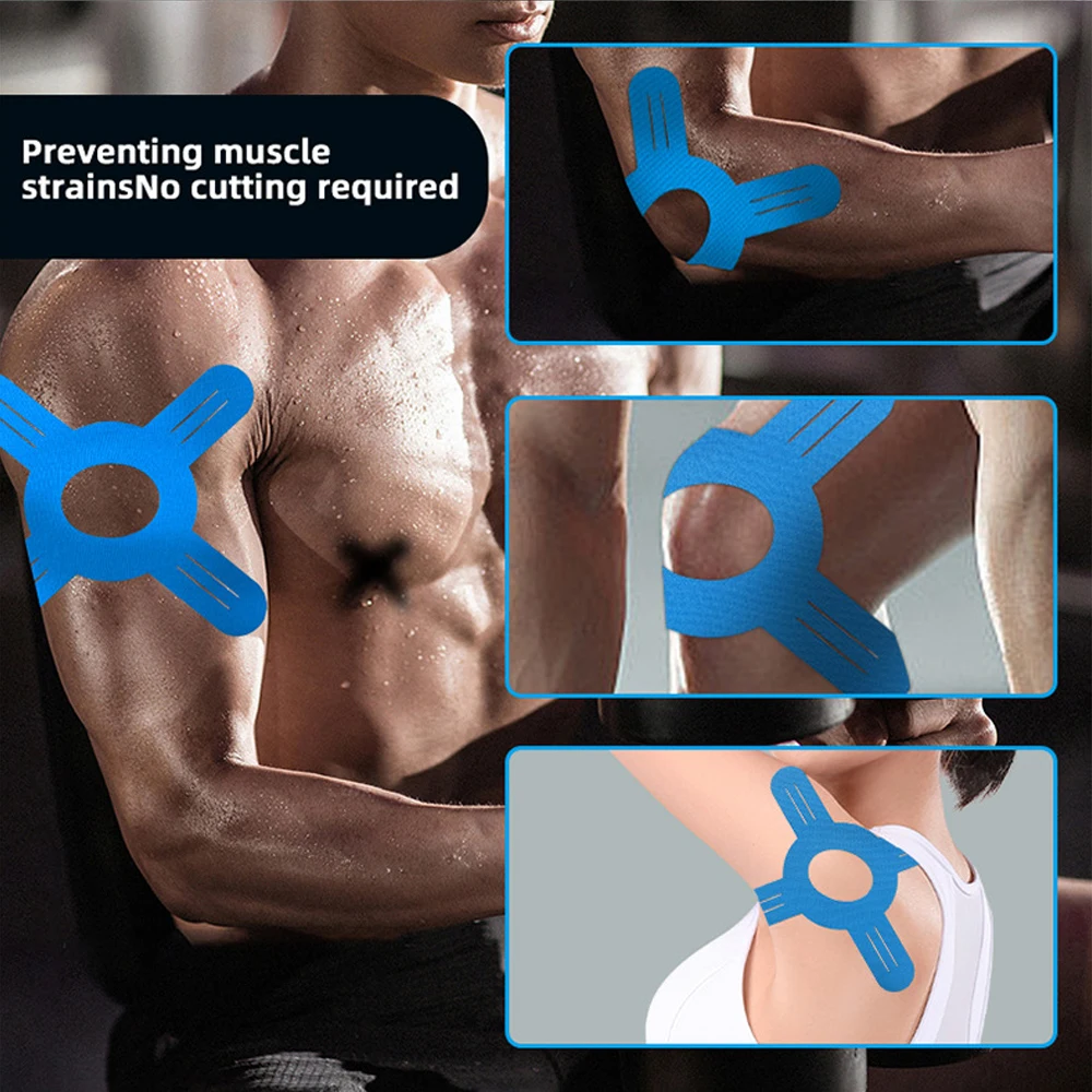 5/10/15/20 قطعة من لاصقات شريط - مراجعة Sports Taping Precut وسعره