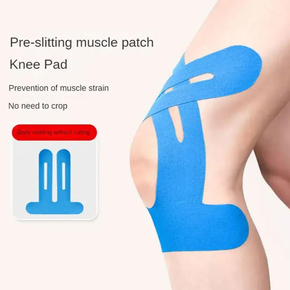 شريط كينيسيولوجي للركبة، مقاوم - مراجعة Sports Taping Precut وسعره