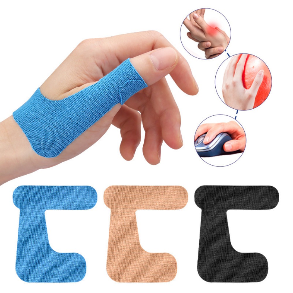 5 قطع من شريط دعم الإبهام المق - مراجعة Sports Taping Precut وسعره